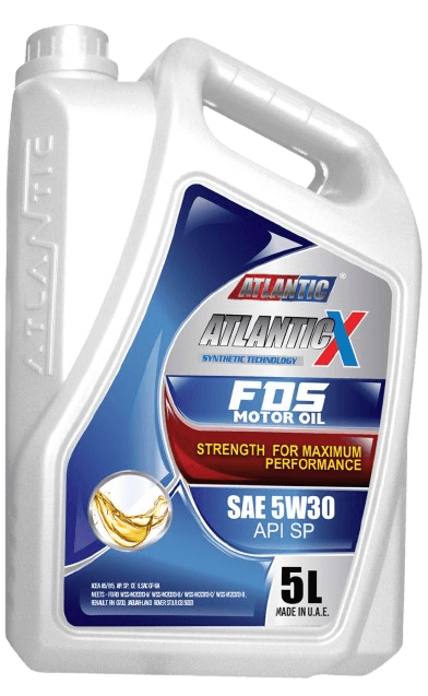 ATLANTIC X FDS FULLY SYNTHETIC MOTOR OIL SAE 5W-30 API SP A5-B5