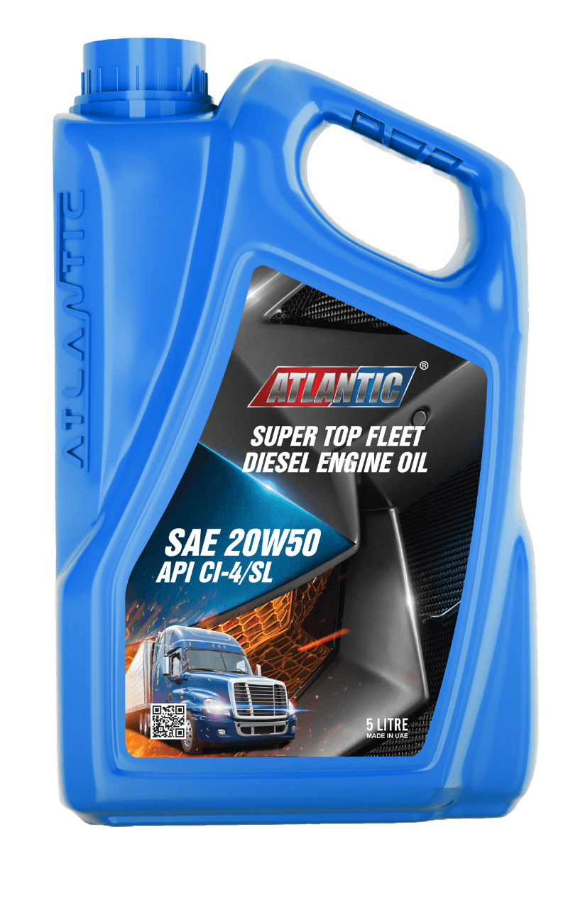 ATLANTIC SUPER TOPFLEET DIESEL ENGINE OIL SAE 20W-50 CI-4/SL