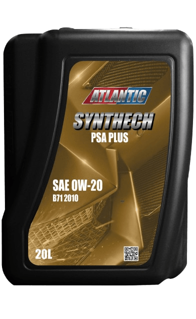 ATLANTIC SYNTHECH ENGINE OIL PSA PLUS SAE 0W-20 B712010
