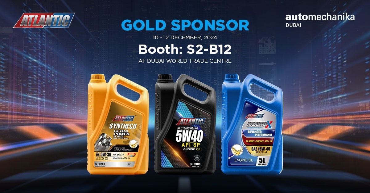 Proud Gold Sponsor of Automechanika Dubai 2024