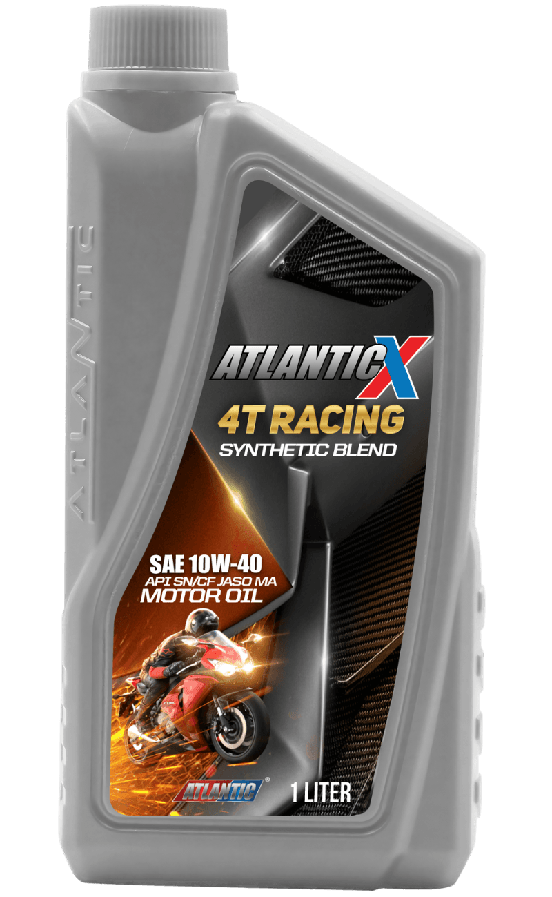 Atlantic X 4t Racing Motor Oil SAE 10W 40 API SN/CF JASO MA